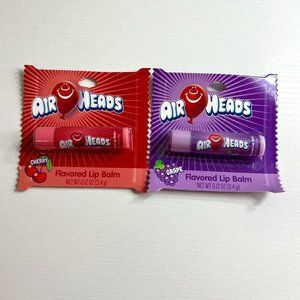 Airheads Grape & Cherry Flavored Lip Balm